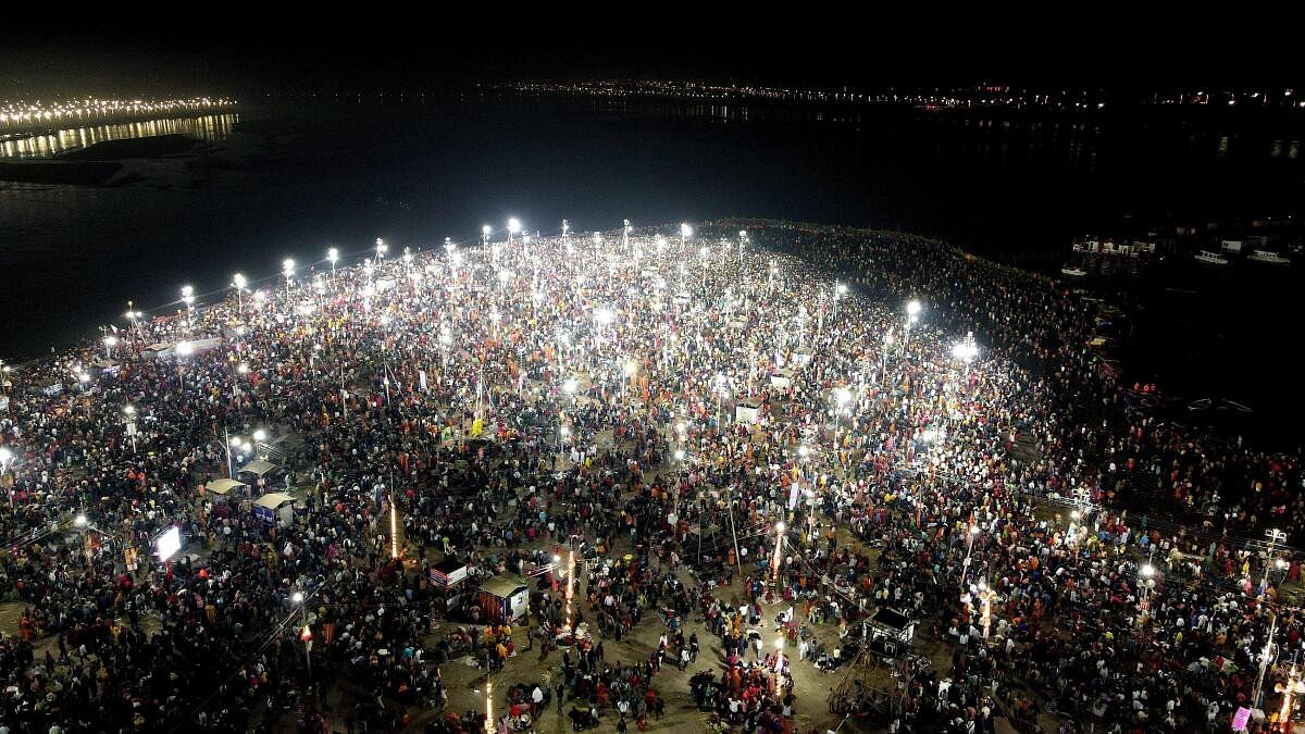 Maha Kumbh: Colours of India converge at Sangam on Mahashivratri, visitors also from Nepal